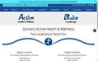 Boise Cryotherapy/Active Health & Wellness