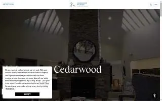 Cedarwood at Sandy website