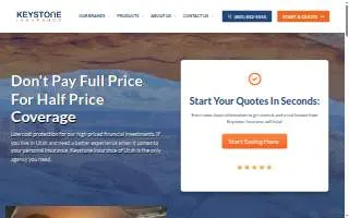 Keystone Insurance Inc website
