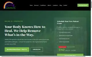 Vitality Chiropractic, P.C. website