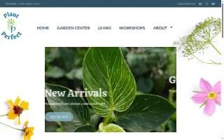 Plant Perfect website