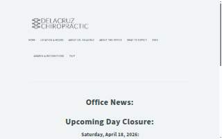 Delacruz Chiropractic - Dr. Ricky Delacruz, DC