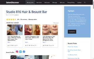 Studio 816 Hair & Beauté Bar