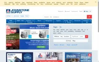 Johnstone Supply of Sioux Falls website