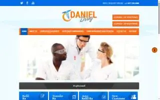 Daniel Drug Inc website
