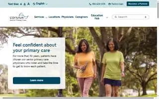 Conviva Senior Primary Care of Corpus Christi website