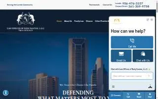 Law Offices of Rudy Santos, L.L.C. website