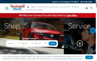 Vandergriff Honda Service