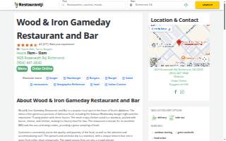 Wood & Iron Gameday Restaurant and Bar