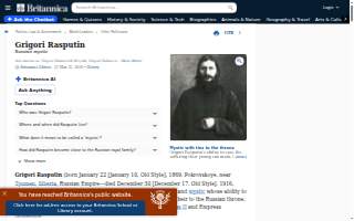 Rasputin's