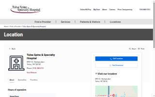 Tulsa Spine & Specialty Hospital