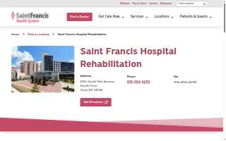 Saint Francis Hospital Rehabilitation