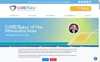 CarePatrol Milwaukee/Waukesha website