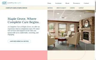 Complete Care at Maple Grove (St. Mary's Care and Rehab Center) website