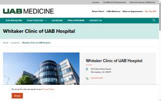 The Whitaker Clinic of UAB Hospital