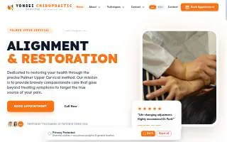 Yonsei Chiropractic Clinic website
