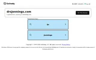 Dr. Samantha Jennings, DC website