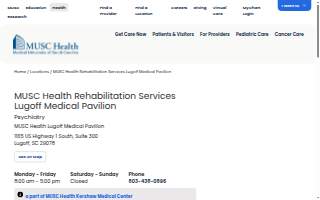 MUSC Health Rehabilitation Services Lugoff Medical Pavilion