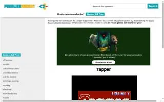 Tapper Pub website