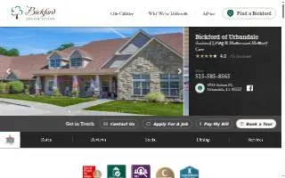 Bickford of Urbandale website