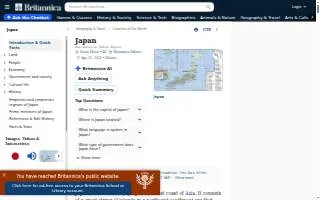 Japon Bistro website