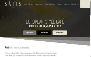 Satis Bistro website