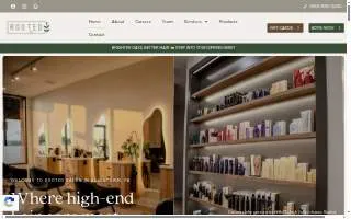Rooted Salon of Allentown website