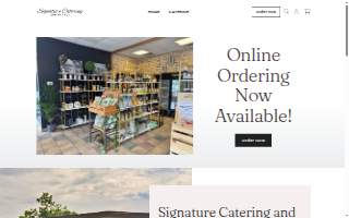 Signature Catering and Market
