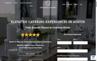 Chef Crusco Catering website