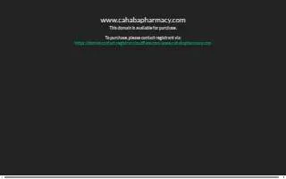 Cahaba Pharmacy website