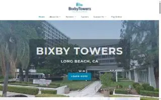 Bixby Towers Post-Acute Rehab website