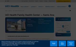 UCI Health Family Health Center — Santa Ana