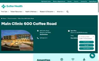 Main Clinic 600 Coffee Road