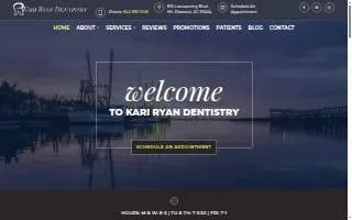 Kari Ryan Dentistry website