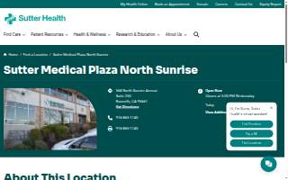 Sutter Medical Plaza North Sunrise