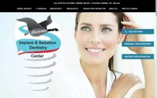 Charleston Implant and Sedation Dentistry website