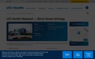 UCI Health Newport — Birch Street Urology