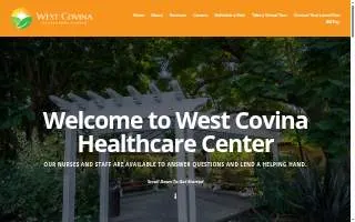 West Covina Healthcare Center website