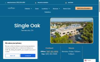 Rancho Family Medical Group- Single Oak, Temecula