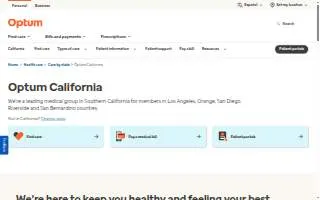 Optum - Murrieta Monroe website