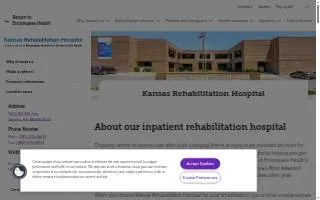 Kansas Rehabilitation Hospital website