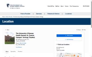 The University of Kansas Health System St. Francis Campus- Urology