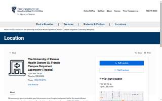 The University of Kansas Health System St. Francis Campus Outpatient Laboratory (Hospital)