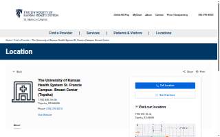 The University of Kansas Health System St. Francis Campus- Breast Center