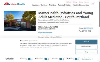 MaineHealth Pediatrics and Young Adult Medicine - South Portland