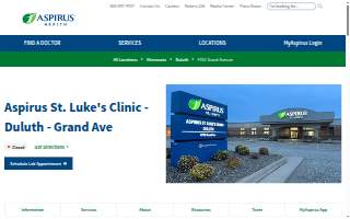 Aspirus St. Luke's Clinic - Duluth - Grand Ave