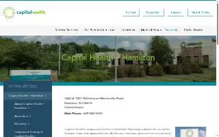 Capital Health – Hamilton website