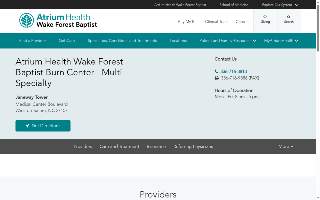 Atrium Health Wake Forest Baptist Burn Center - Multi-Specialty
