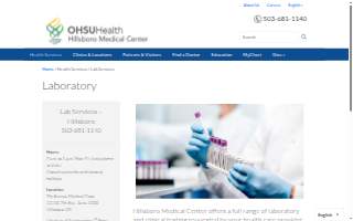 Hillsboro Medical Center Lab Services