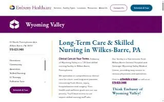 Embassy of Wyoming Valley website